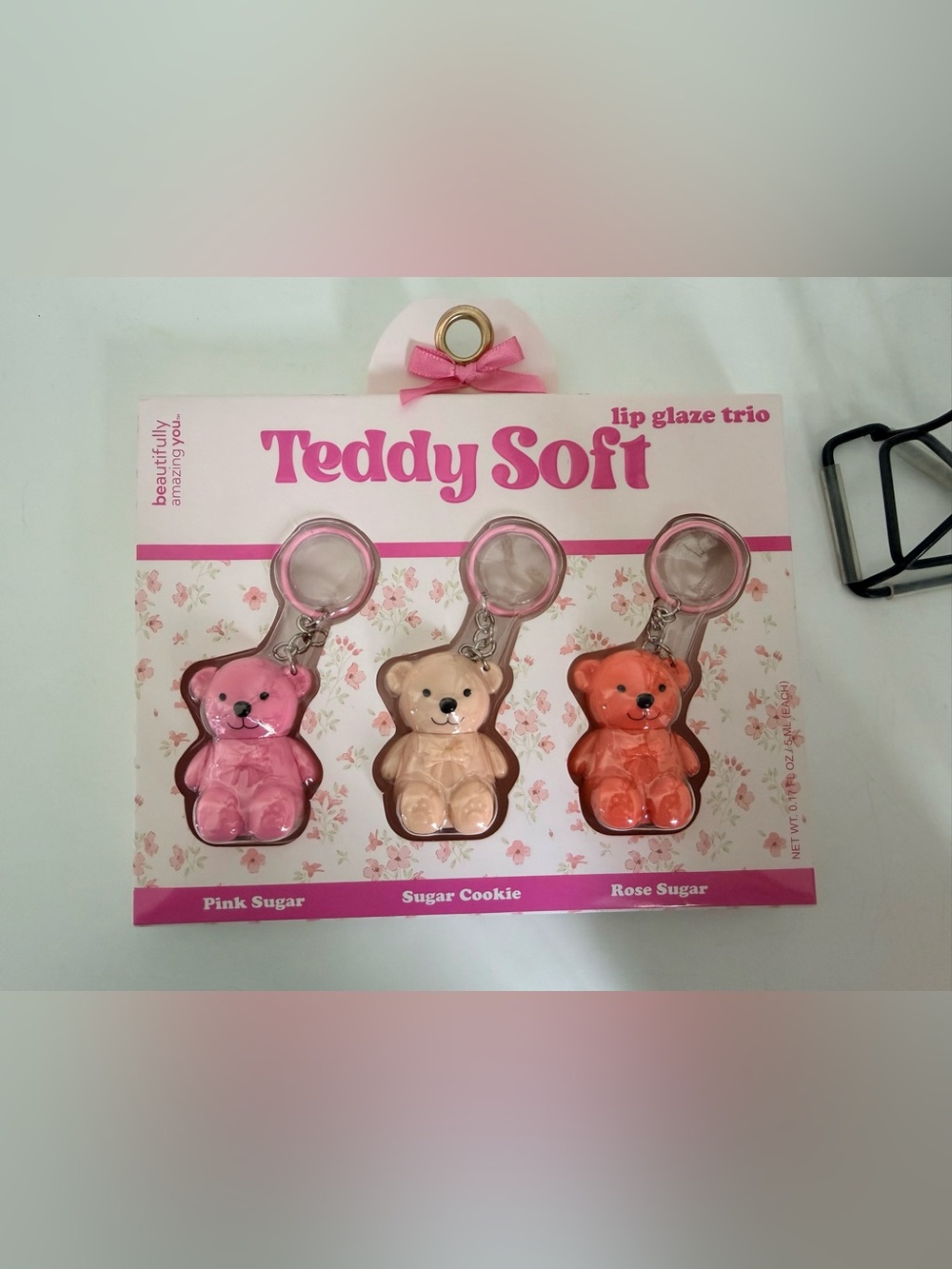 Lip Glaze Trio - Teddy Soft - Pink Sugar, Sugar Cookie & Rose Sugar